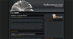 Desktop Screenshot of enresumen.com